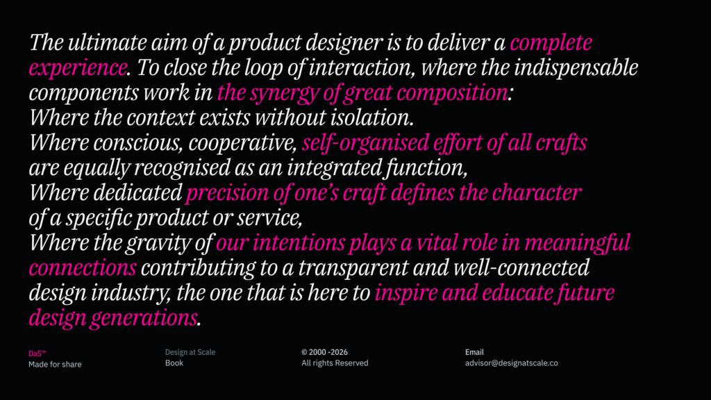 BOK — DaS™ Mission Statement