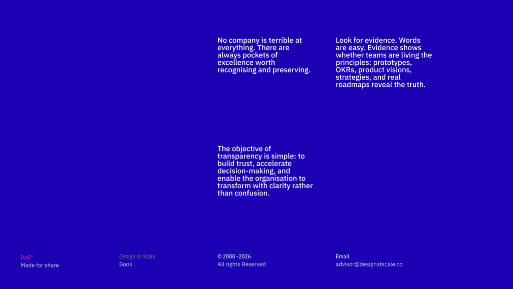 BOK — Transparency That Build The Trust